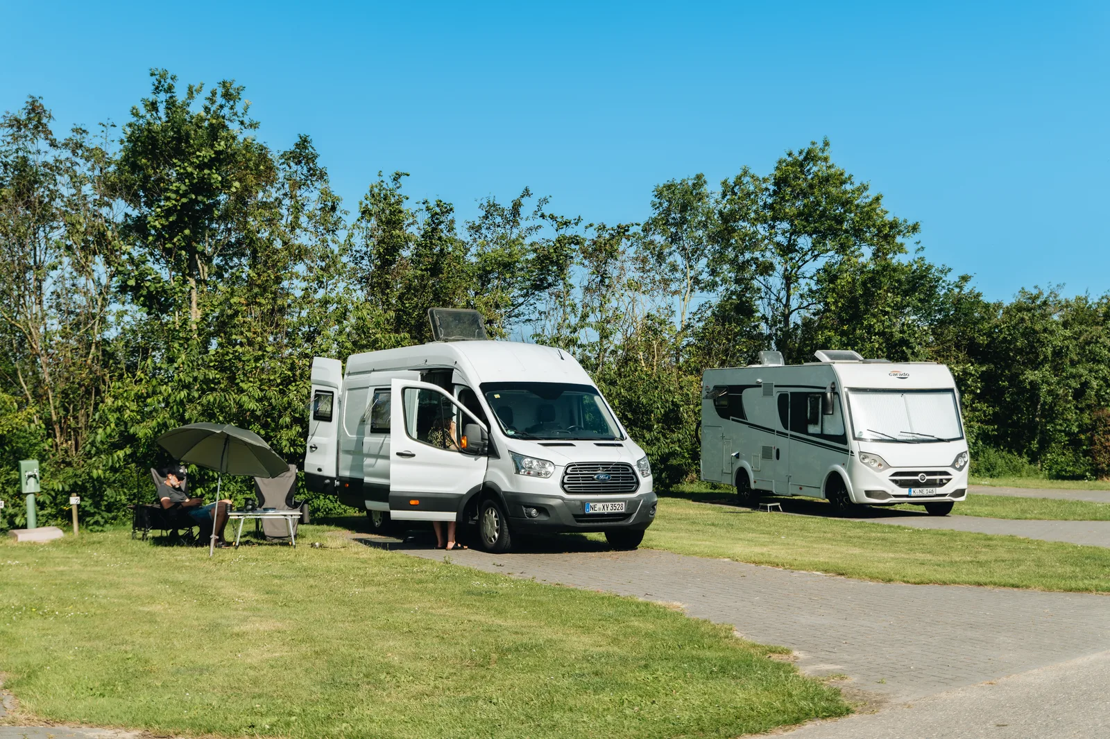 Wohnmobilstellplatz über 7.5m 2